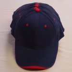 ZORO-USA Baseball Caps navy with red trim-Cobra brand
